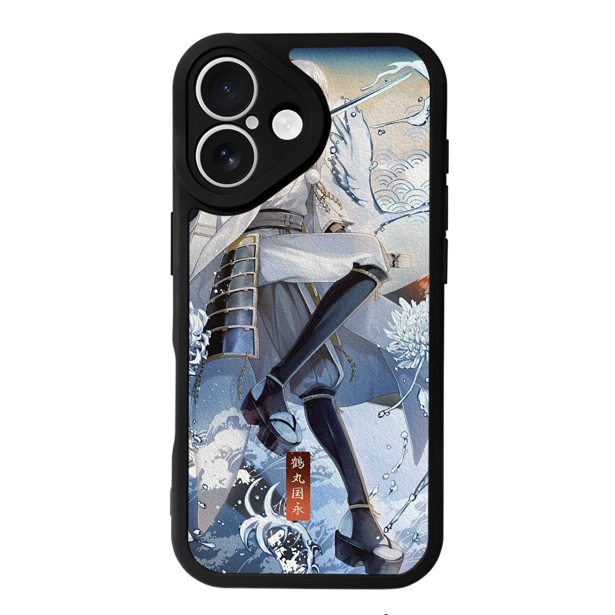 （画像用） 刀剣乱舞 Touken Ranbu 【iPhone 16シリーズ対応】シリコンスマホケース（レザー調） 材質：シリコン